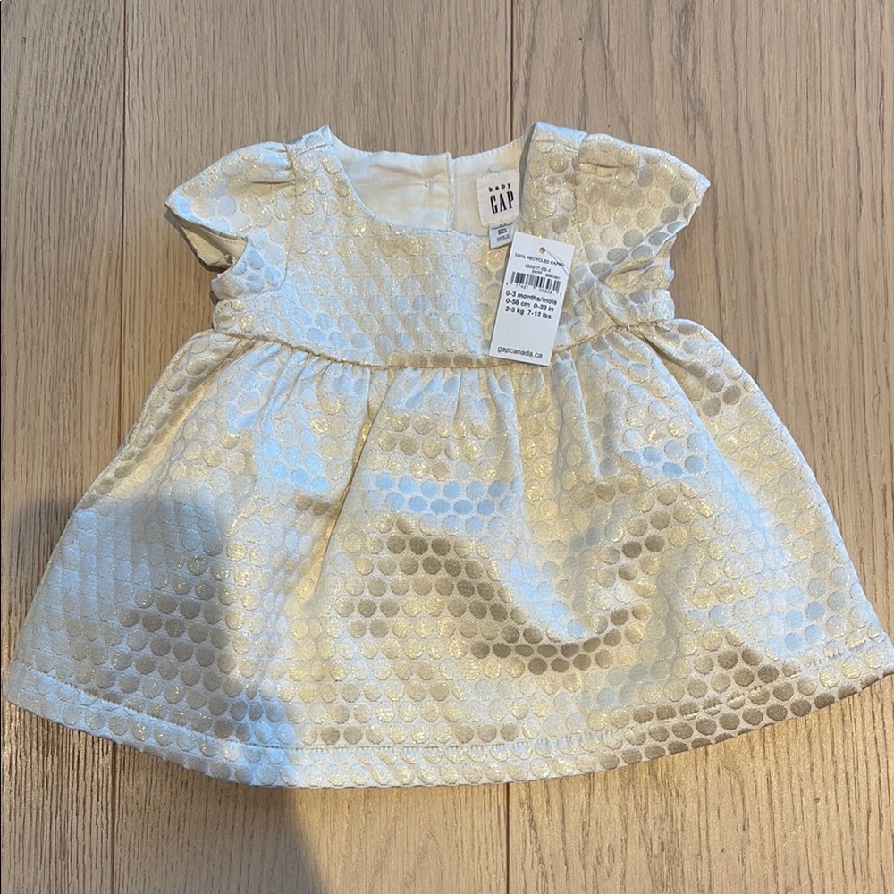 Baby Gap Cream Dress
